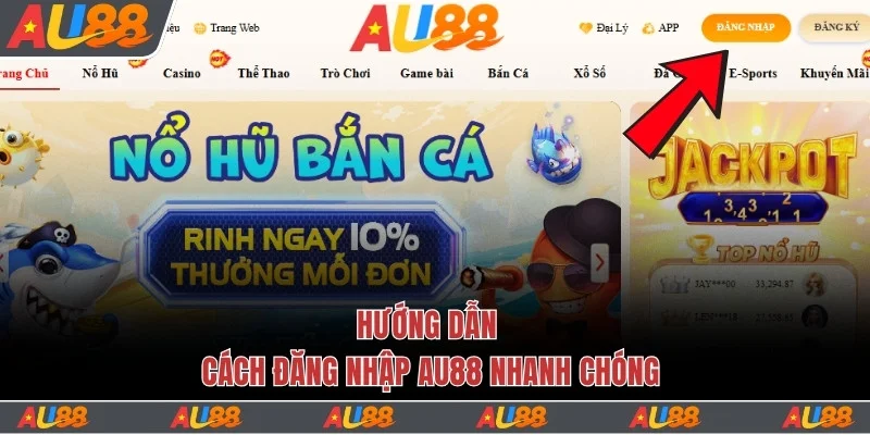 đăng nhập au88