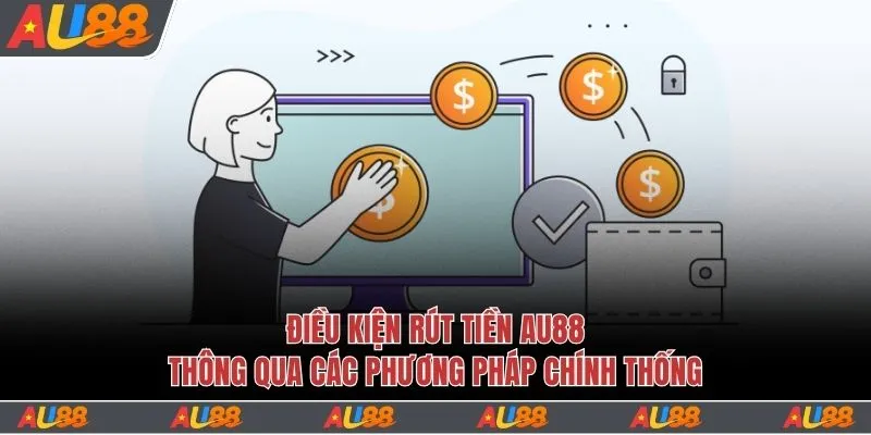 Điều kiện để hội viên rút tiền Au88 đúng cách