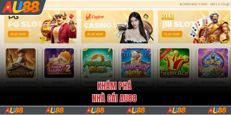 Khám phá nhà cái Au88