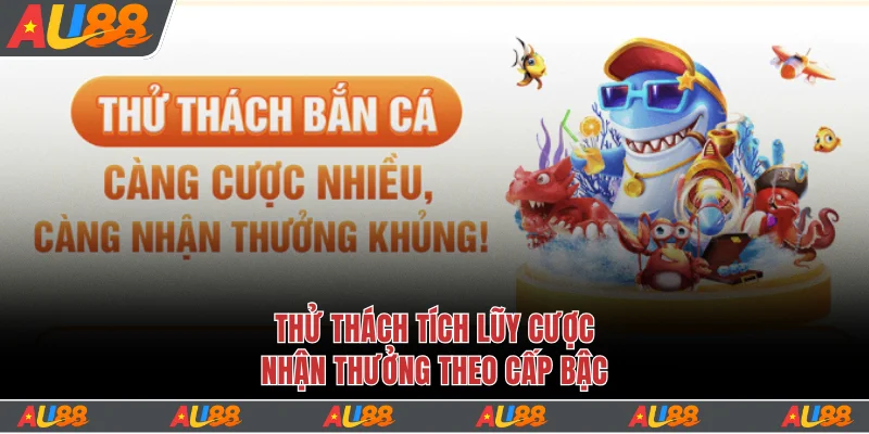 Thử thách tích lũy cược nhận thưởng theo cấp bậc